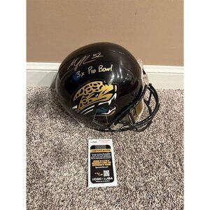 Maurice Jones-Drew signed inscribed autographed Jacksonville Jaguars Helmet JSA